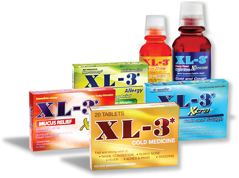 XL3 Cold and Cough Medicine